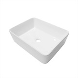 Lavamanos De Sobreponer En Ceramica Blanco 14cm*49cm*37.5cm