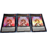 Yugioh - 3x Brotherhood Of The Fire Fist - Tiger King Em Pt