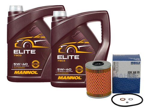 Kit Aceite Mannol 5w40 10l + Filtro Bmw 520i 525i E34 E36