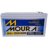 Bateria Moura Vrla 12v 7ah Alarme Nobreak.