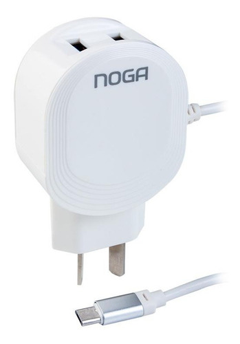 Cargador Ultra Rapido Con 2 Usb De 3a Android Micro Usb 