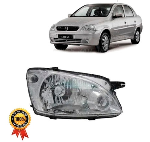 Óptico Izq Para Chevrolet Corsa Evolution/montana 2002-08