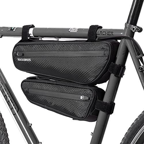 Rockbros Bolsa De Bicicleta Bolsa De Bicicleta Triángulo Res