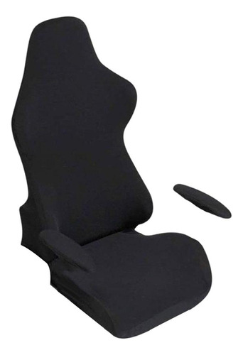 Protector De La Silla Del Juego Del Sillón Suave De Negro