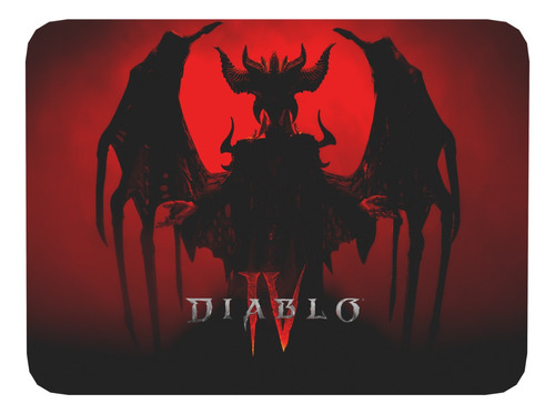 Mouse Pad Diablo 4 Gamer Videojuegos  17cm X 21cm D28