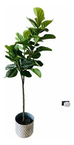 Ficus Pandurata Artificial Con Maceta 1,50 Mts