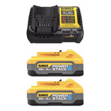 Cargador Dcb1104 +2 Bateria Stack Power 5ah 20v Dewalt.- E.o