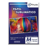 Papel Sublimático A4 Resinado Pro Resolution 90g 100 Fls