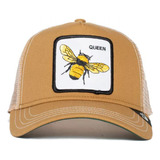 Goorin Bros Trucker Abeja Queen Cafe  100 % Original