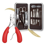 Set X12 Manicuria Pedicuria + Pinza Alicate Tijera Acero