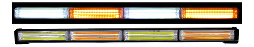 Barra Led Estroboscopica 62.5cm 4 M. Bco/amba Ds