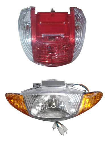 Farol Trasero Optica Delantera Motomel Blitz 110 Solomun M.