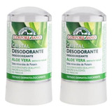 Desodorante Piedra De Alumbre Aloe Vera Corpore Sano Pack 2
