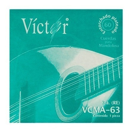 Cuerdas Para Mandolina 3a Victor