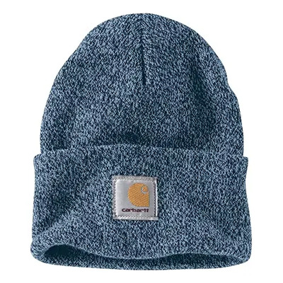 Gorro De Punto Carhartt Para Hombre Con Puños, Azul Noche, A