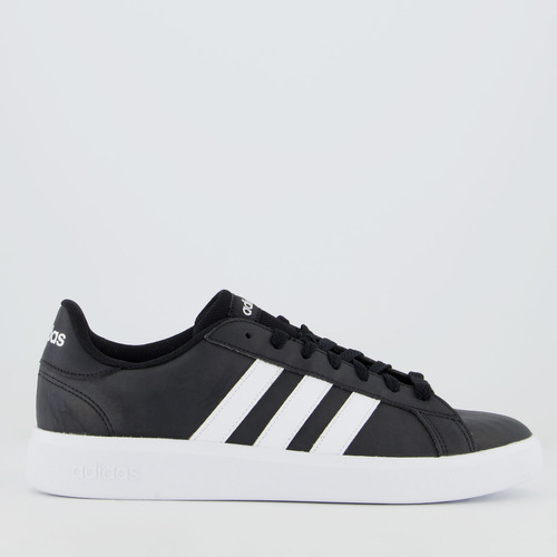 Tênis adidas Grand Court Base 2.0 Simp Preto E Branco