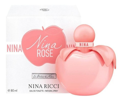 Perfume Mujer Nina Ricci Nina Rose Edt 80ml