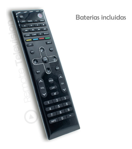 Control Remoto Para Tvs Vizio Universal Led, Lcd