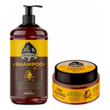 Kit 1x Shampoo 1l E 1x Pomada Cabelo Lemon Bone Don Alcides