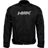 Chamarra De Motociclista Hwk, Impermeable, Con Protección