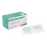 Alcool Swab 70% Lenço Para Assepsia 100 Unid Uniqmed