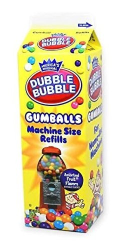 Dubble Burbuja Máquina De Chicles De Recarga De Cartón, De 2