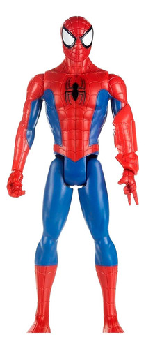 Juguete Figura Acción Spiderman Hombre Araña Azul Rojo