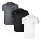 Kit 3 Camisas Penalty Masculinas X Para Treino Várias Cores