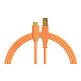 Cable Djtt Usb-b A Usb-c, Recto / Recto Naranja