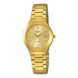 Reloj Casio Ltp-1170n Mujer Dorado Acero Analogo Original