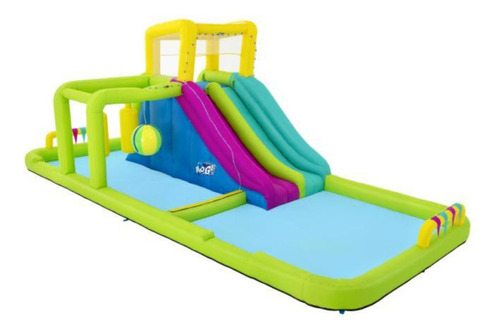 Pileta Parque Acuático Bestway Carrera Obstaculos 53387 Rex