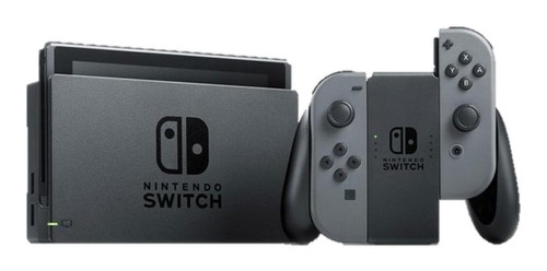 New Nintendo Switch 32gb Standard Cinza E Preto C/ Nfe