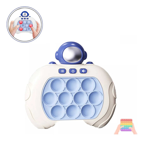 Brinquedo Game Pop-it Educativo Musical Eletrônico Sensorial