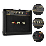 Amplificador Guitarra Borne Vorax 1050 Studio C/ Interface Cor Preto C/ Dourado 110v/220v