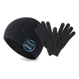 Gorra Musical Inalámbrica Bluetooth Con Guantes Táctiles