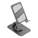 Suporte Metal De Mesa P/ iPad iPhone Celular Rock Ajust. 360