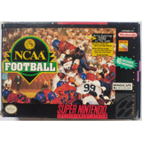 Ncaa Football Original Super Nintendo ( Solo Caja Y Manual)