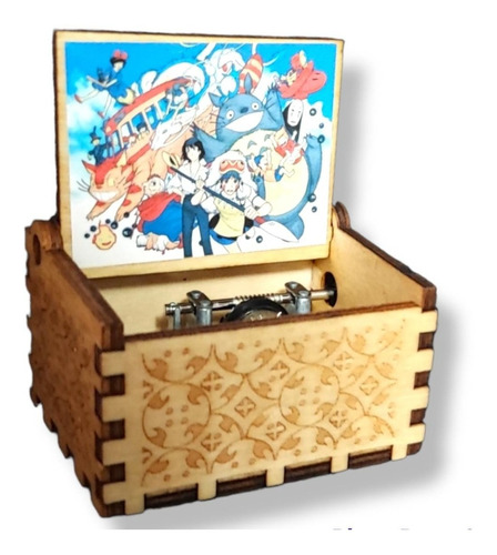 Caja De Musica Ghibli Totoro Anime Happy Birthday