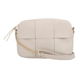 Bolso Crossbody Ivory 848-05 Color Beige