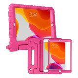 Funda Para iPad 10.2 Hde 9na/8va/7ma Gen Ideal P/niñas/rosa