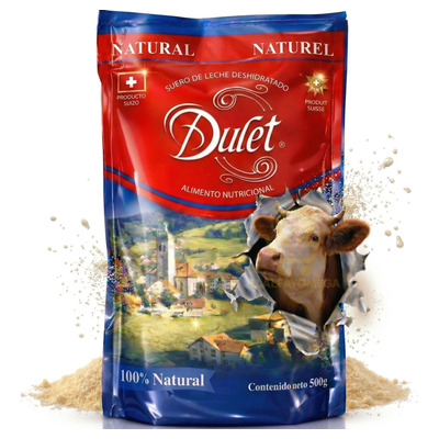 Dulet Lactosuero Natural 500g | Suero De Leche Suizo Bote | Envío gratis