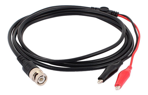 Pack 10pcs Cables Bnc Macho Doble Pinza Caimán 110cm [ Max ]