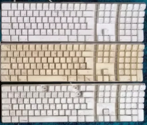 3 Teclados Mac Alambricos (no Sirven Y Faltan Teclas)