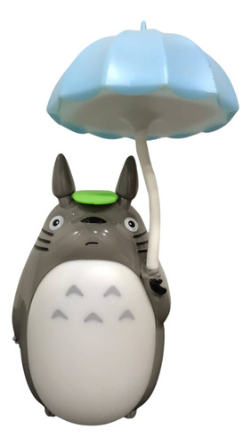 Lampara De Mesa Led Totoro Recargable Usb Luz Noche Niños