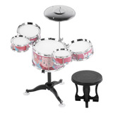 Set Infantil Drum Toy, Instrumento Musical Educativo Para