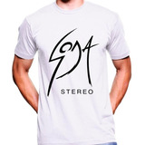 Camiseta Premium Dtg Rock Estampada Soda Stereo 03