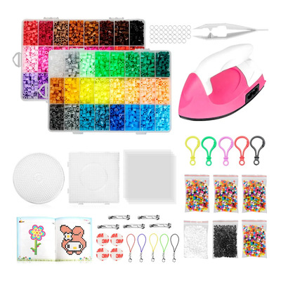 Kit De 16000 Pzas Mini Hama Bead Policromo 5mm Para Fiesta | Envío gratis