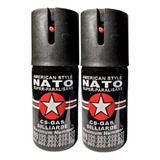 Spray De Pimenta Kit 02 X 40ml Nato Black Frete Grátis!!