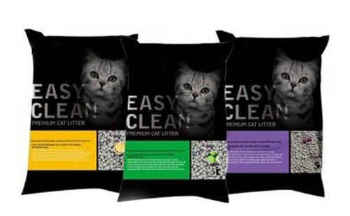 Arena Aglutinante Gatos Easy Clean 24kg, Bentonita, China Tm