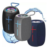 Mini Caixa De Som Bluetooth Resistente À Água Sem Fio Rgb